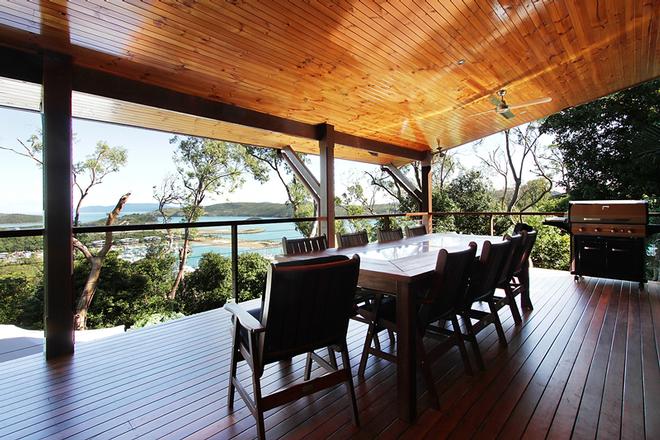 The Cowries offers accommodation for up to 14 people plus stunning views. © Kristie Kaighin http://www.whitsundayholidays.com.au